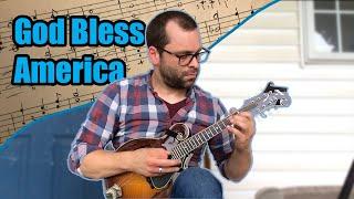 God Bless America _solo mandolin arr.by Aubrey Stauffer