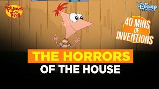 Phineas & Ferb Scares Candace | Phineas And Ferb | @disneyindia