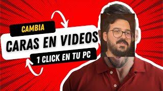 Roop deepfake en un solo click. Sin entrenamientos, sin subir archivos a internet.