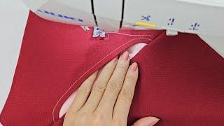 Easy techniques to sew pocket for beginners | Sewing Tips and Tricks