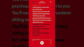 Heathens -sped up #fypシ #spedup2023 #lyrics #spedups #spotify