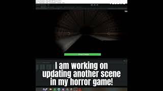 I am updating my new horror game! #shorts