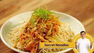 Secret Noodles | सीक्रेट नूल्डस | Noodles at Home | Sanjeev Kapoor Khazana