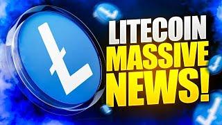 LITECOIN HUGE NEWS! - LTC CRYPTO UPDATE 2024