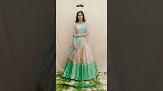 new wedding silk lehengas//reception and engagement silk lehenga//new bridal silk half saree 2023