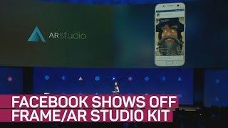 Facebook's new Frame/AR Studio kit mixes art and tech (CNET News)