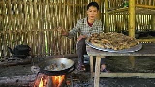 Harvest Aricultural ( Vegetable, Squash, Fried Spring Rolls..) Goes To Market Sell - Cooking