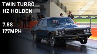 Twin Turbo HZ Holden | 7.88 at 177MPH
