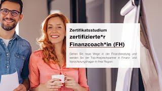 Zertifikatsstudium zertifizierte*r Finanzcoach*in (FH)