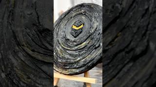 Tawaf-e-Kaaba painting | Makkah #texturedart #art #hajj