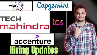 Capgemini , Tech Mahindra , Accenture , TCS Latest Hiring Updates | OFF Campus Drives 2024 | Fresher