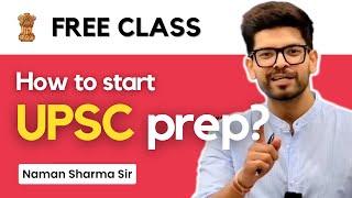 Free UPSC NCERT Class- 01 | By Naman Sharma Sir