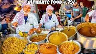 Rs.79/- Ultimate Food At 70 Years Old Baba Ka Dhaba in Jammu | Street Food India