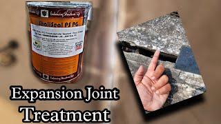 Expansion Joint Treatment |Berger HS JOINT SEAL PG | Shali seal PS PG| #construction #waterproofing