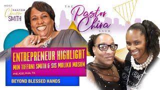 Pastor Chira sits down with Minister Tiffani Smith and Sister Malika Mason from Beyond Blessed Hands