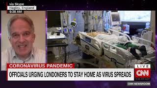 Interview w/ Dr David Nicholl from Doctors' Association UK 9th Jan 2021 CNN Newsroom w/ Robyn Curnow