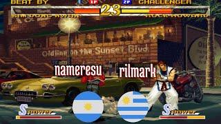 FT5 @garou: nameresu (AR) vs rilmark (UY) [Garou Mark of the Wolves Fightcade] Mar 22