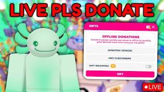 LIVE PLS DONATEDonating every viewer600 Discord members?