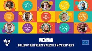 Capacity4dev - Building your project’s website on Capacity4dev