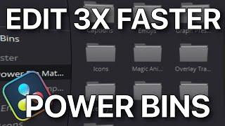 Power Bins I DaVinci Resolve Tutorial