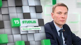 15min studijoje – prezidento posto nutaręs siekti Mindaugas Puidokas