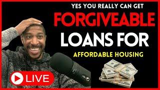 How To Get Forgivable Loans to Build Affordable Housing | RE Coach Brian Grimes