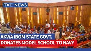 Akwa Ibom State Govt. Donates Model School to Navy