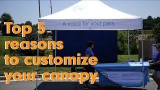 Top 5 Reasons to Invest in a Branded Pop Up Tent | eXpo Branders