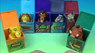 1995 Walt Disney Masterpiece The Lion King set of 6 Burger King Figures Full Collection Video review