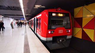 S-Bahn Hamburg Mitfahrt im Br. 474 von Pinneberg bis Harburg auf der S31