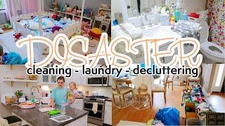  NEW  DISASTER Clean With Me 2023 | Cleaning After Being Sick | Cleaning Motivation