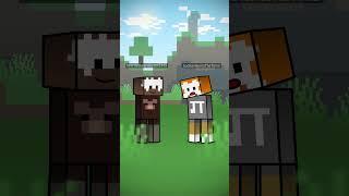 why I don't play minecraft hardcore mode #minecraft #animation #funny