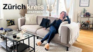 Zürich Apartment Tour | Kreis 11 Oerlikon | Expat's Warm Contemporary Ikea Furnished Home