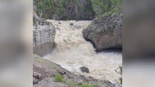 KC-area family witnesses Yellowstone flooding