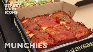 The Detroit Style Pizza King | Street Food Icons