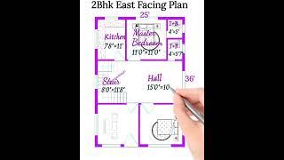 25'×36' 2Bhk East Facing|| 900sqft|| 100Gaj|| Drawing Room|| rfhomedesign|| #trending #shortvideo