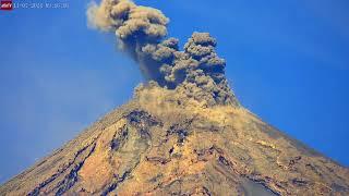 Nov 7, 2024: Fuego Volcano Eruption Goes Sideways in Guatemala