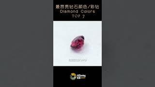 最昂贵的钻石颜色/彩钻 / Expensive Diamond Colors - Red Diamonds / 红色钻石 /世界/全球/地球/彩色钻石/稀有/GIA/罕见/宝石/矿/珠宝/奢华/色彩