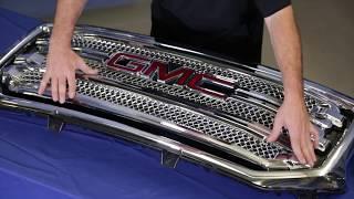 INSTALLATION: GI446 CCI Grille Overlay for the GMC Sierra