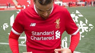 NEW! ANFIELD PITCH TEST  New Liverpool 17/18 Home Kit