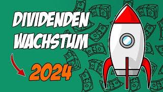 Die 30 besten Dividenden Wachstums Aktien für 2024! 