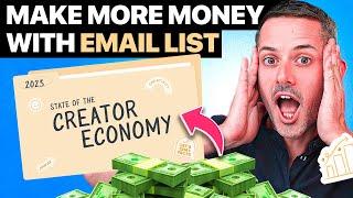 The Fastest Way to Monetize Your Email List in 2023 @kit-hq ​⁠