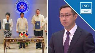 China slams Philippines-Japan defense pact | INQToday