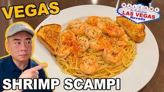 Earl Grey Café: $25 Shrimp Scampi 3 Course Dinner. Rampart Casino 25th Anniversary , Las Vegas