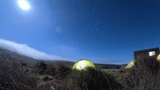 A Festive Wild Camp at Auchope Refuge Shelter