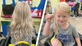 4 Year Old Boy Grows His Hair For Donation ‍️