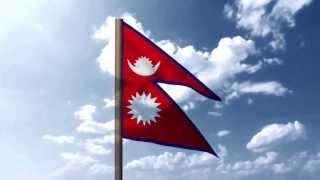 Nepali Flag Animation With National Anthem!