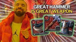 Great Hammer is Great You Should Try it | CORRUPTED DUNGEON | Albion Online PVP