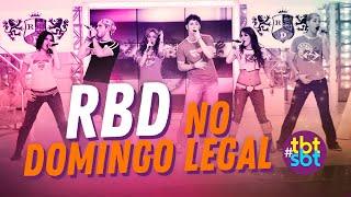 RBD cantando no Domingo Legal e bastidores dos shows no Brasil | tbtSBT
