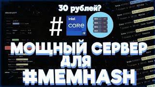 МОЩНЫЙ СЕРВЕР ДЛЯ # MEMHASH ЗА 30 РУБЛЕЙ | ВИРТУАЛЬНЫЙ СЕРВЕР